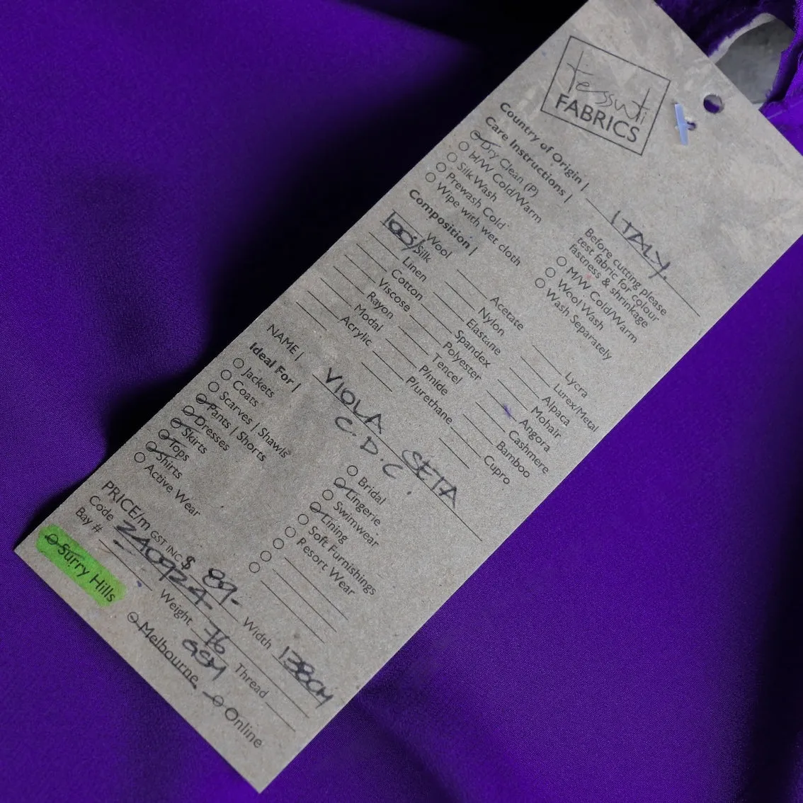 Viola Seta CDC