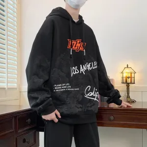 Wiaofellas  -  Fashion Hoodies Spring Autumn Men's Hooded Sweatshirts Outdoor Long Sleeve Pullover Hip Hop Streetwear Harajuku Top Clothes