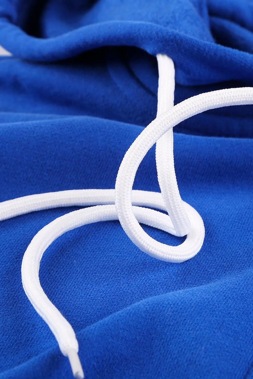 Yellow Zip-Up Pocket Drawstring Hoodie Jacket