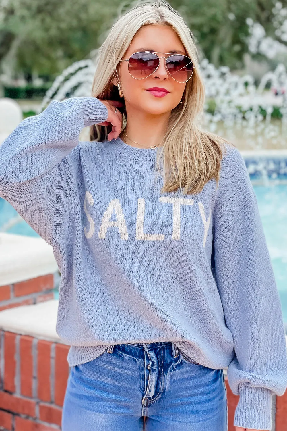 Z Supply: Waves And Salty Sweater - Stormy